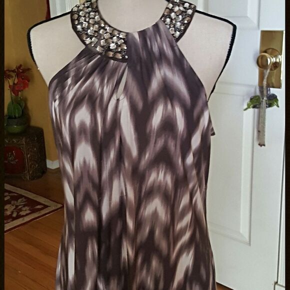 HP⭐⭐JEWELED ENCRUSTED HALTER TOP - Picture 3 of 5